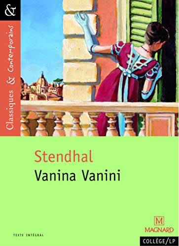 Couverture du livre Vanina Vanini de Stendhal