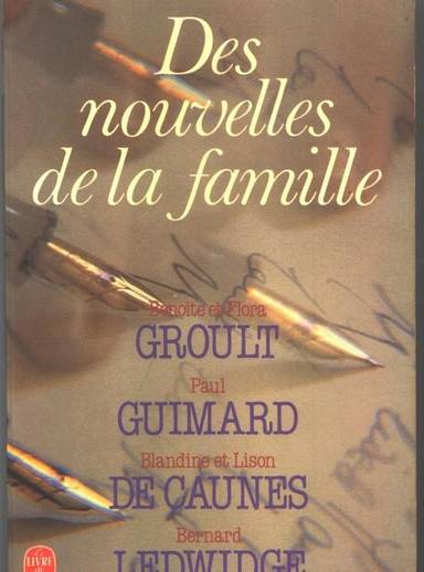 Couverture du livre Des Nouvelles de la famille de Benoîte Groult