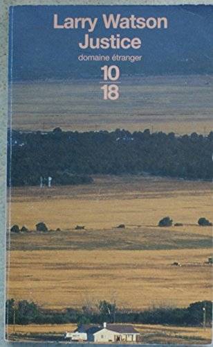 Couverture du livre Justice de Larry Watson