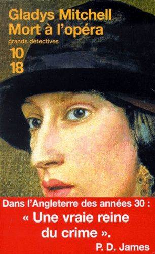 Couverture du livre Mort à l'Opéra de Gladys Mitchell