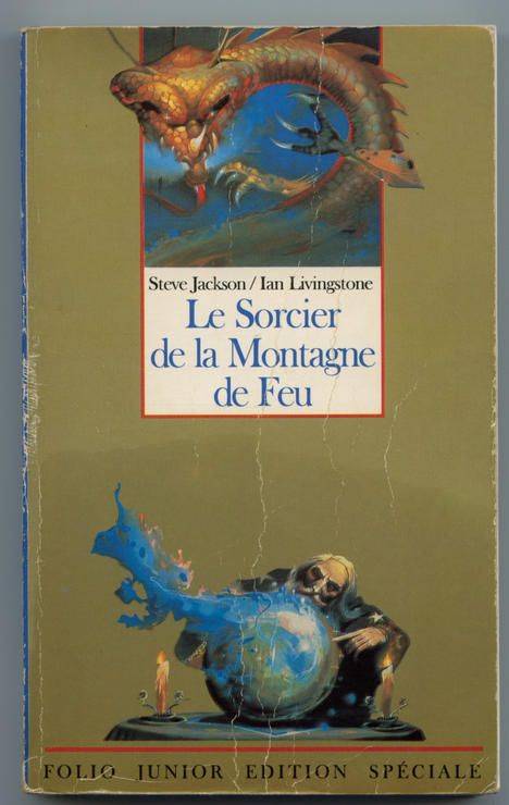 Couverture du livre Le Sorcier de la montagne de feu de Steve Jackson