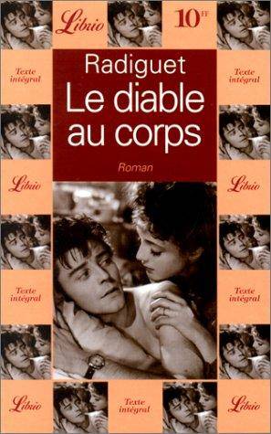 Couverture du livre Le diable au corps de Raymond Radiguet