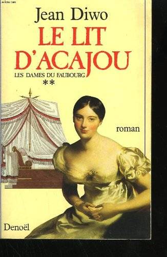 Couverture du livre Le lit d'acajou de Jean Diwo