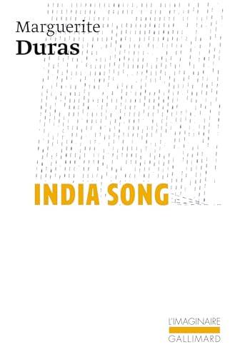 Couverture du livre India Song de Marguerite Duras