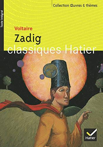Couverture du livre Zadig de Voltaire