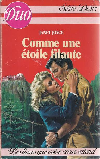 Couverture du livre Comme une étoile filante de Janet Joyce