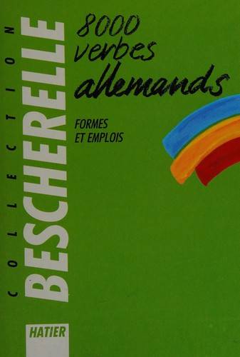 Couverture du livre 8000 verbes allemands de Michel Esterle