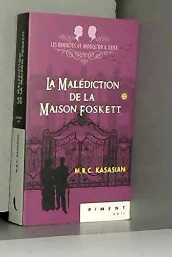 Couverture du livre  de M.R.C. Kasasian