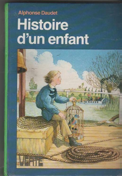 Couverture du livre Histoire d'un enfant de Alphonse Daudet