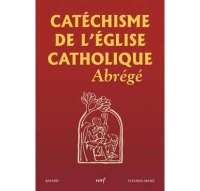 Couverture du livre Catéchisme de l'église catholique abrégé de Catholic Church