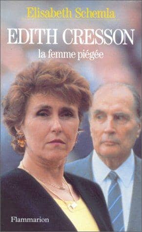 Couverture du livre Edith Cresson de Elisabeth Schemla
