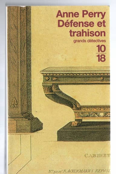 Couverture du livre Défense et trahison de Anne Perry