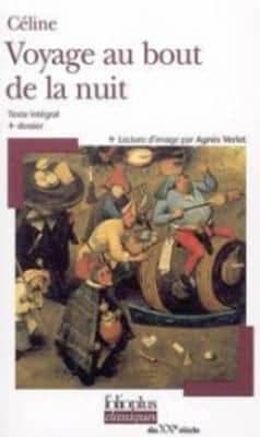 Couverture du livre Voyage au bout de la nuit de Louis-Ferdinand Céline