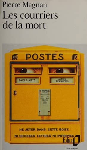 Couverture du livre Les courriers de la mort de Pierre Magnan
