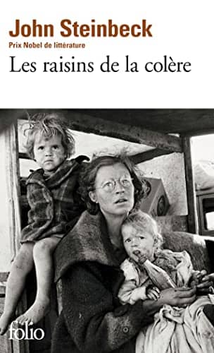 Couverture du livre Les raisins de la colère de John Steinbeck
