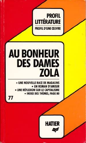 Couverture du livre Profil D'Une Oeuvre de Colette Becker