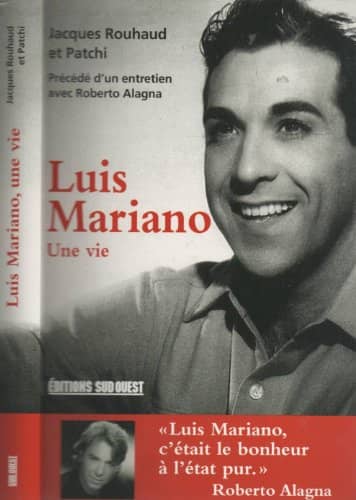 Couverture du livre Luis Mariano de Jacques Rouhaud