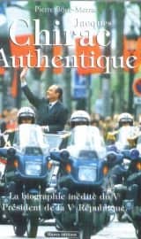 Couverture du livre Jacques Chirac authentique de Pierre Boué-Merrac