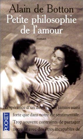 Couverture du livre Petite philosophie de l'amour de Alain de Botton