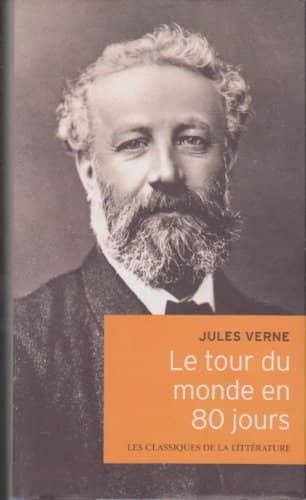 Couverture du livre Jules Verne Le tour du monde en 80 jours de Jules Verne