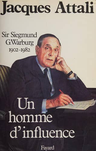 Couverture du livre Un homme d'influence de Jacques Attali