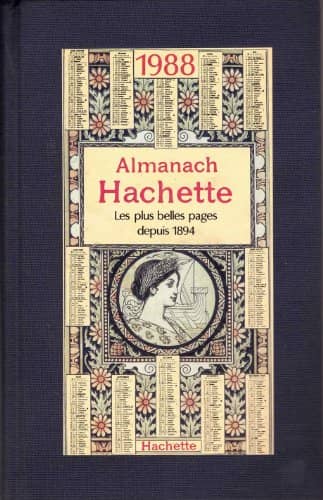 Couverture du livre Almanach Hachette 1988 de Jean-Loup Chiflet