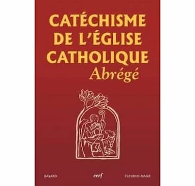 Couverture du livre Catéchisme de l'église catholique abrégé de Catholic Church