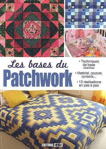 Couverture du livre Les bases du patchwork de Atelier TF,