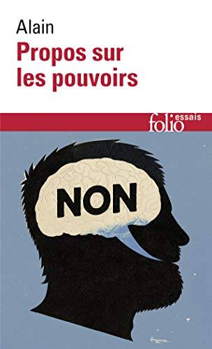 Couverture du livre Propos sur les pouvoirs de Alain