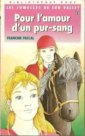 Couverture d'un livre de Francine Pascal