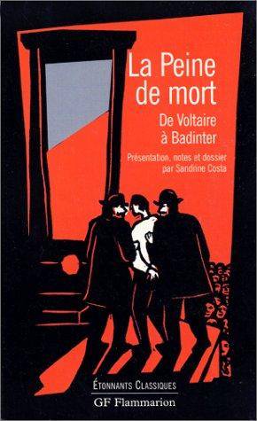 Couverture du livre La peine de mort de Costa