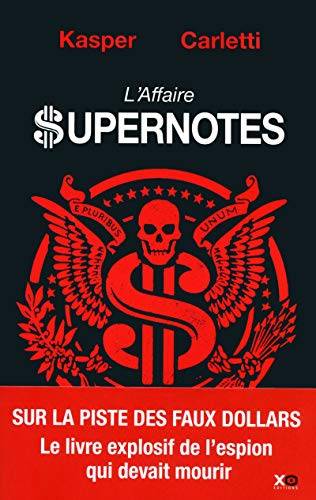 Couverture du livre L'Affaire Supernotes de Kasper,