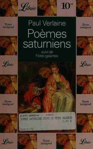 Couverture d'un livre de Paul Verlaine