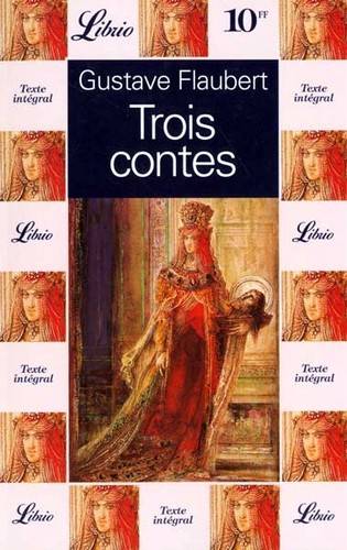 Couverture du livre Trois contes de Gustave Flaubert