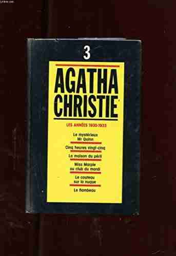 Couverture d'un livre de Agatha Christie