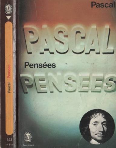 Couverture du livre Pensées de Blaise Pascal