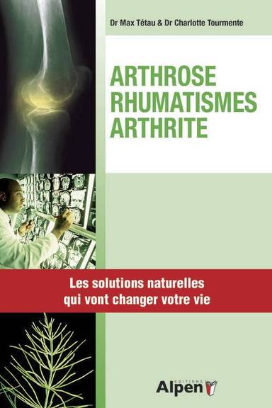 Couverture du livre Arthrose rheumatismes arthrite de Charlotte Tourmente