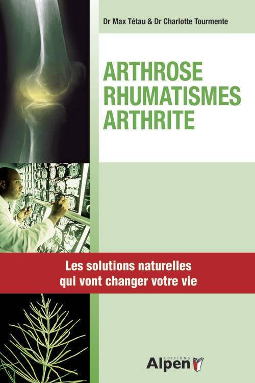Couverture du livre Arthrose rheumatismes arthrite de Charlotte Tourmente