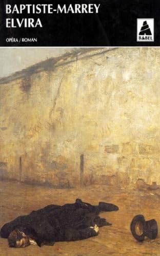 Couverture du livre Elvira de Baptiste-Marrey