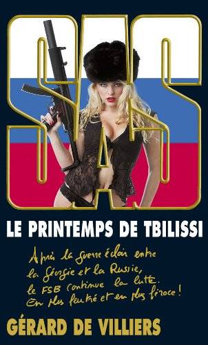 Couverture du livre Le printemps de Tbilissi de Gérard de Villiers