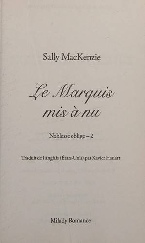 Couverture du livre Le Gentleman mis à nu de Sally Mackenzie
