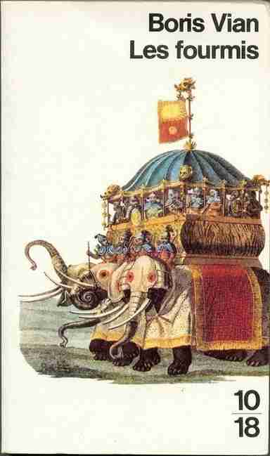 Couverture d'un livre de Boris Vian