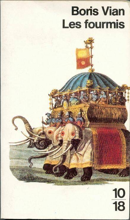 Couverture du livre Les fourmis de Boris Vian
