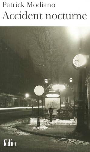 Couverture du livre Accident nocturne de Patrick Modiano