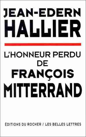 Couverture d'un livre de Jean-Edern Hallier