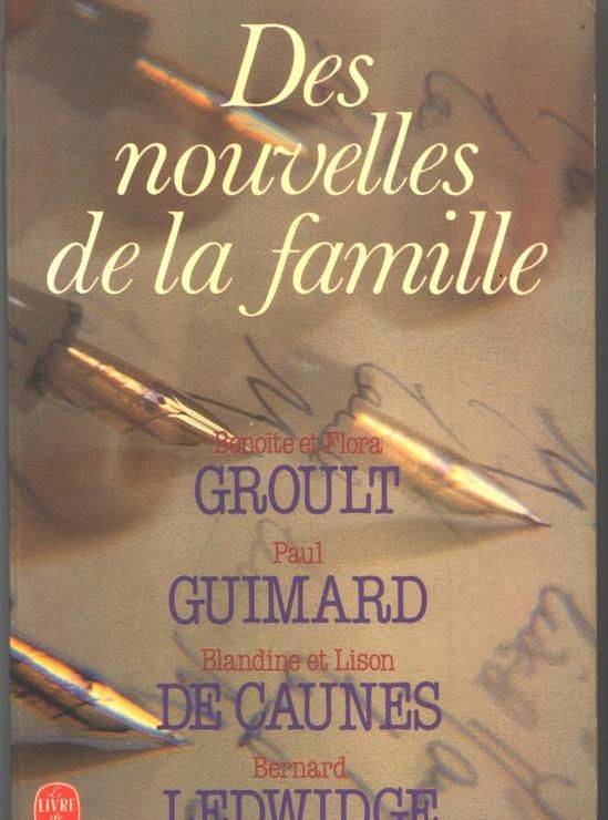 Couverture du livre Des Nouvelles de la famille de Benoîte Groult