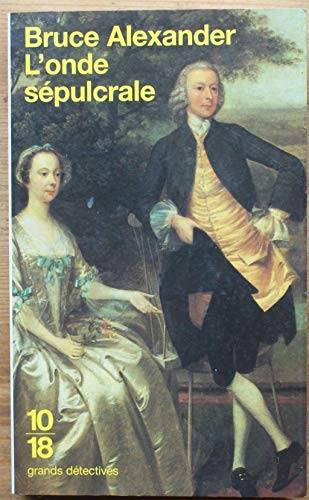 Couverture du livre L'onde sépulcrale de Bruce Alexander