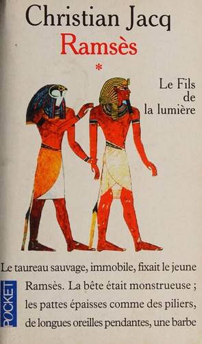 Couverture du livre Le fils de la lumière de Christian Jacq