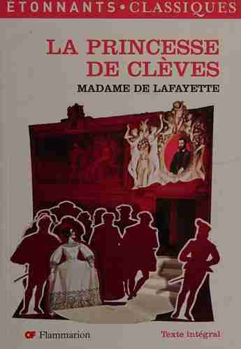 Couverture d'un livre de Madame de La Fayette (Marie-Madeleine Pioche de La Vergne)