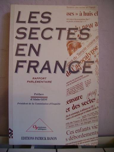 Couverture du livre Les sectes en France de na
